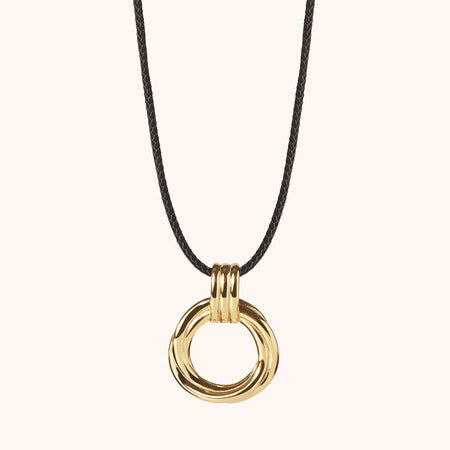 Karma Cord Necklace Gold